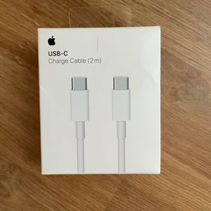 New Authentic Original Apple USB-C Charge Cable 2mm